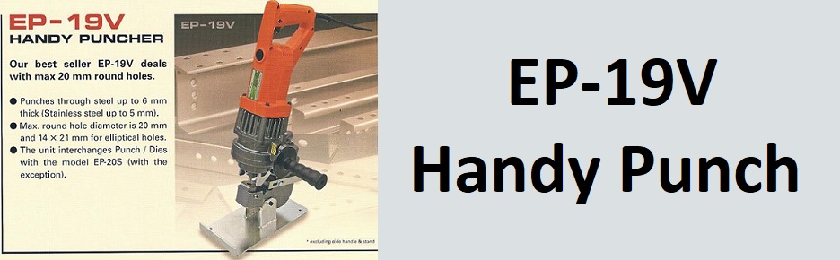 EP-19V Portable steel punches, handy puches